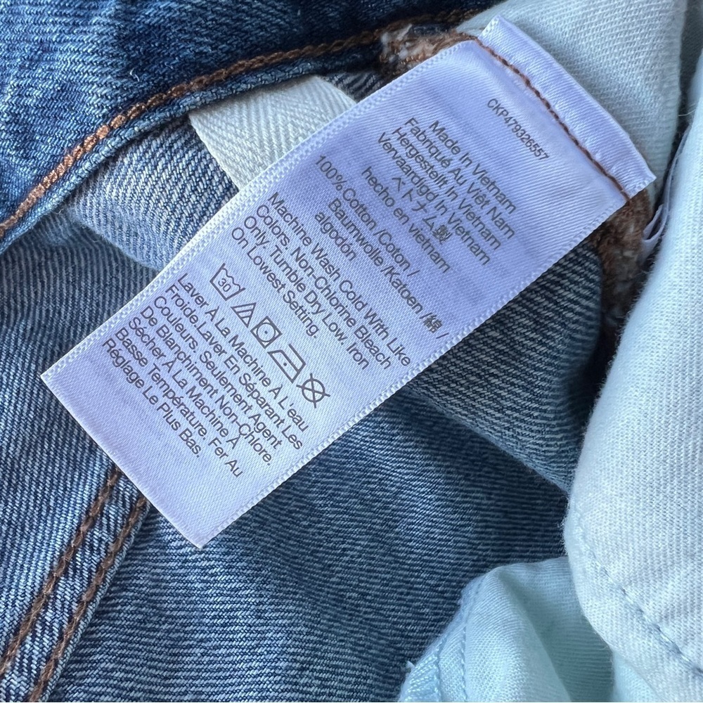 Madewell Denim Mid-Rise Maxi Skirt in Pratt Wash size 29 - Picture 4 of 5